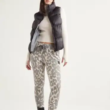 Babucha Nell print/leopardo St Marie