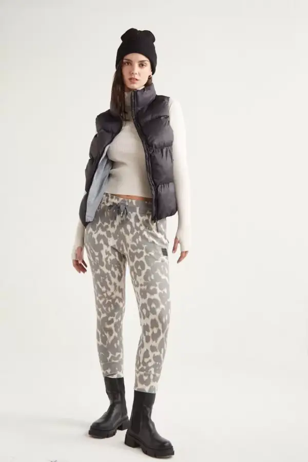 Babucha Nell print/leopardo St Marie